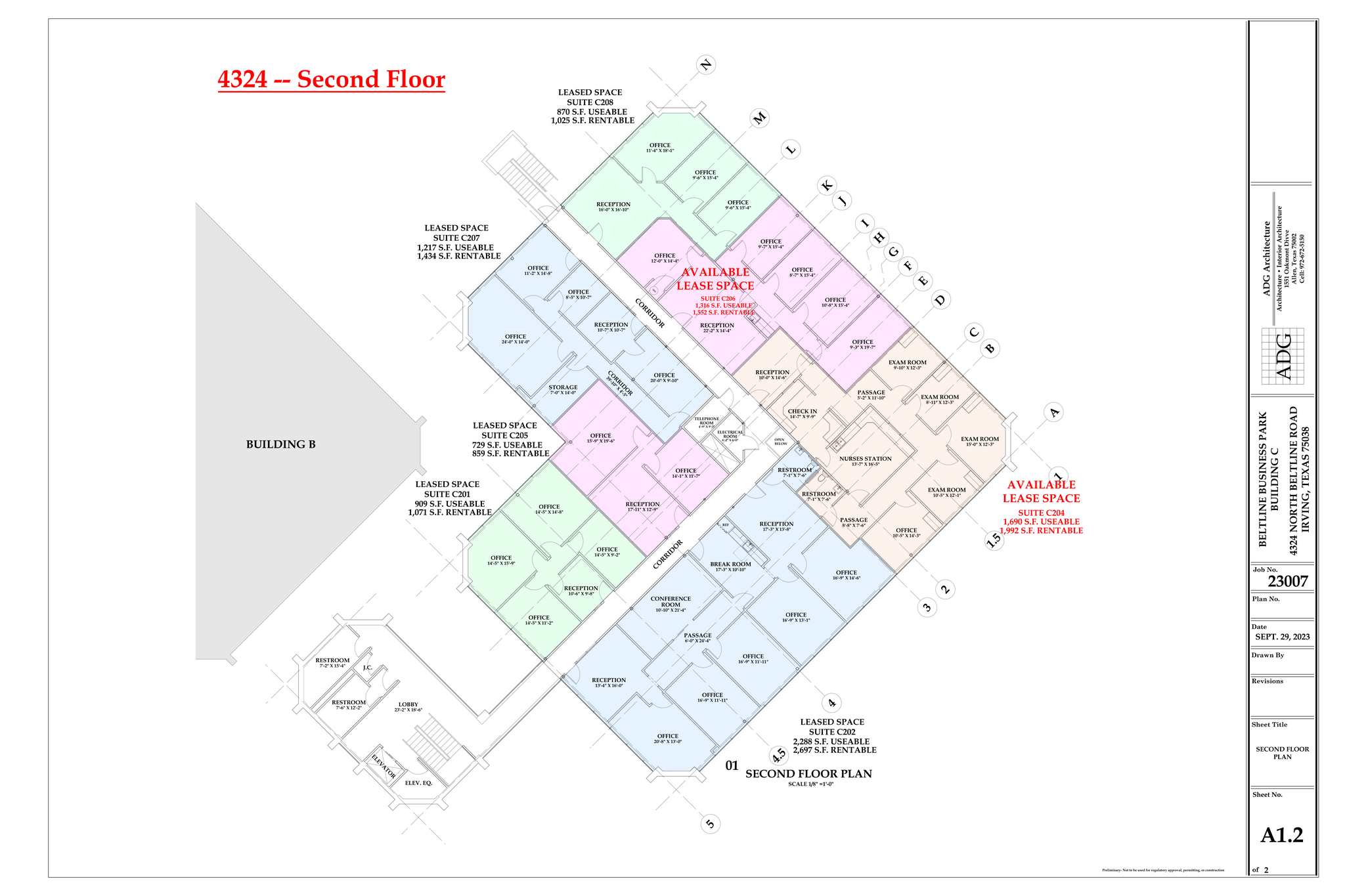 4320 N Belt Line Rd, Irving, TX for lease Floor Plan- Image 1 of 4