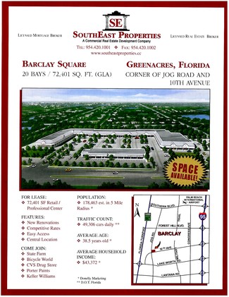 More details for 2902-2990 Jog Rd, Greenacres, FL - Office/Retail, Flex for Lease