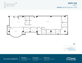 2805 Dallas Pkwy, Plano, TX for lease Floor Plan- Image 1 of 1