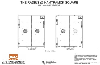 9638-9644 Joseph Campau St, Hamtramck, MI for lease Floor Plan- Image 2 of 3