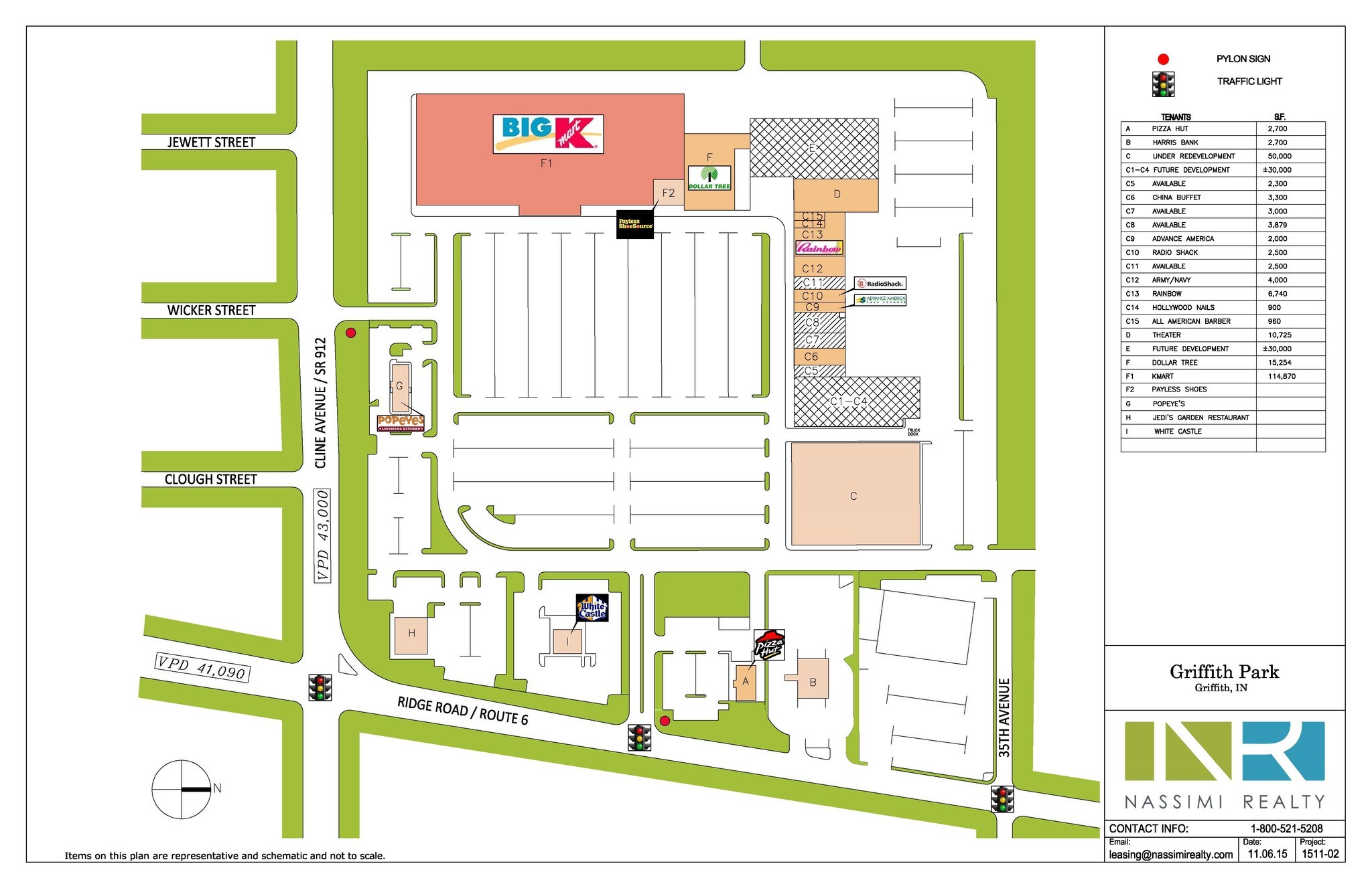 202-236 W Ridge Rd, Griffith, IN for sale Building Photo- Image 1 of 1