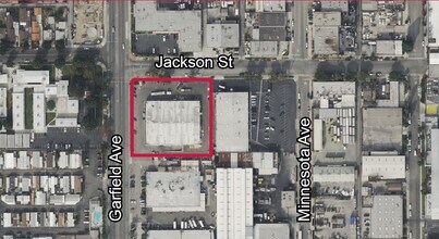 16400 Garfield Ave, Paramount, CA - AERIAL  map view