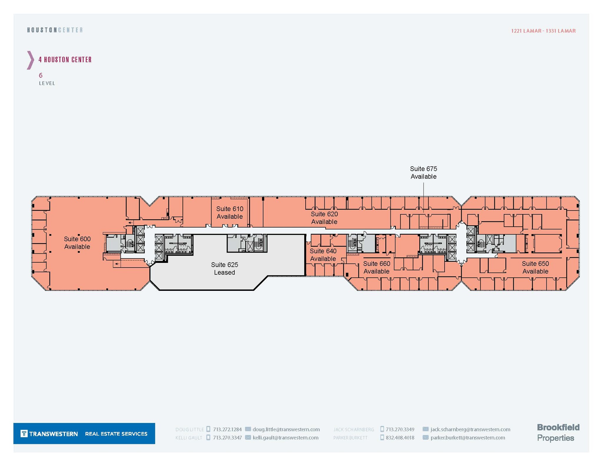 1331 Lamar St, Houston, TX for lease Floor Plan- Image 1 of 1