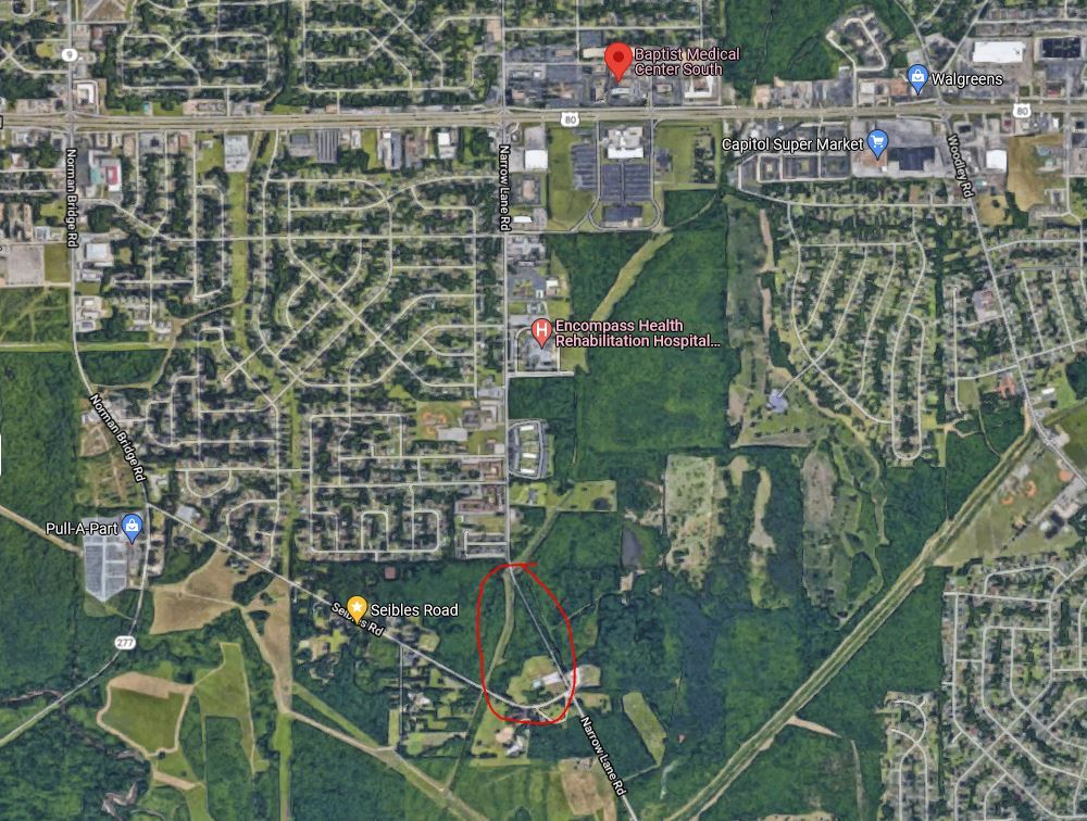 Narrow Lane Rd, Montgomery, AL 36116 43 +/ Acre Parcel