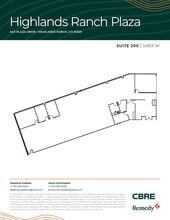 640 Plaza Dr, Highlands Ranch, CO for lease Floor Plan- Image 1 of 1