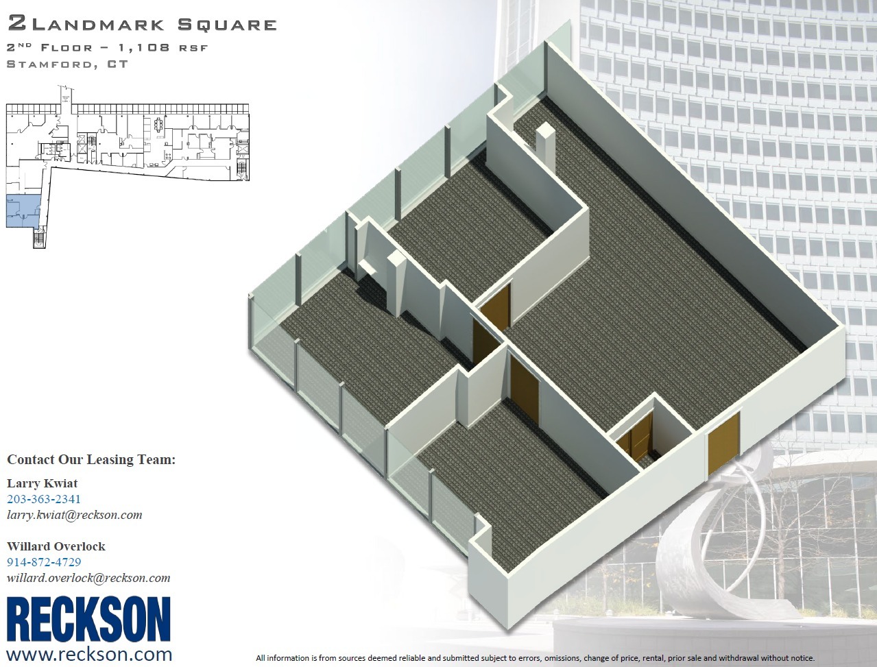 1 Landmark Sq, Stamford, CT for lease Floor Plan- Image 1 of 1