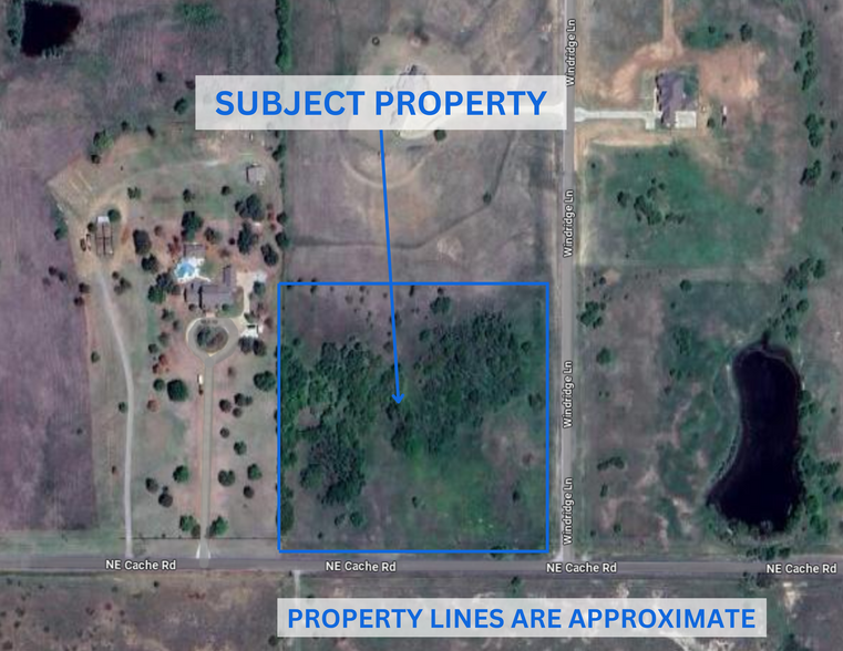 8.22 Acres on NE Cache Rd rd, Lawton, OK for sale - Primary Photo - Image 1 of 1