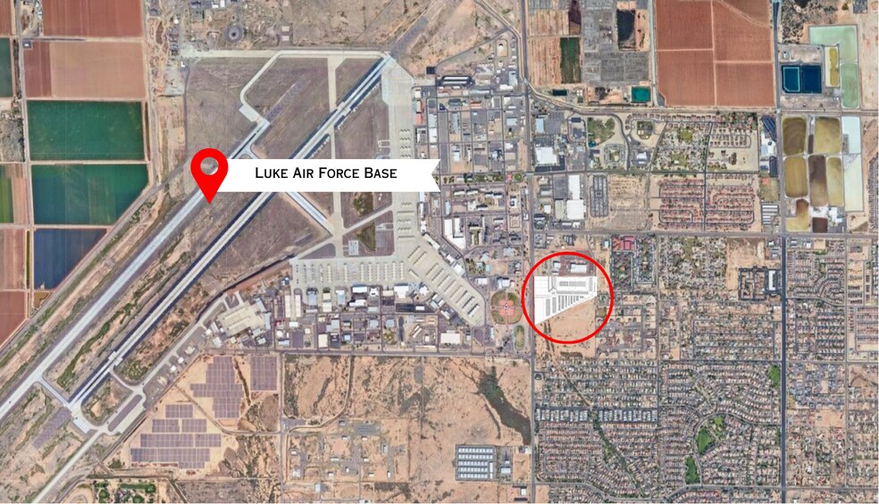 Litchfield Rd., Glendale, AZ for sale - Aerial - Image 1 of 5