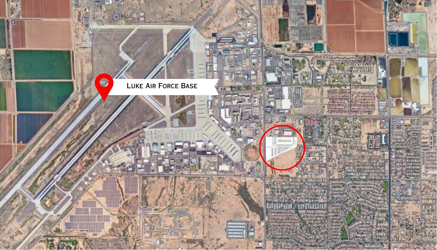 Litchfield Rd., Glendale, AZ for sale Aerial- Image 1 of 6