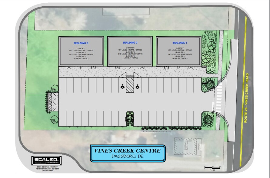 29471 Vines Creek Rd, Dagsboro, DE for lease - Site Plan - Image 2 of 8