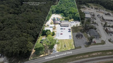 12751 Veterans Memorial Hwy, Douglasville, GA - AERIAL  map view - Image1