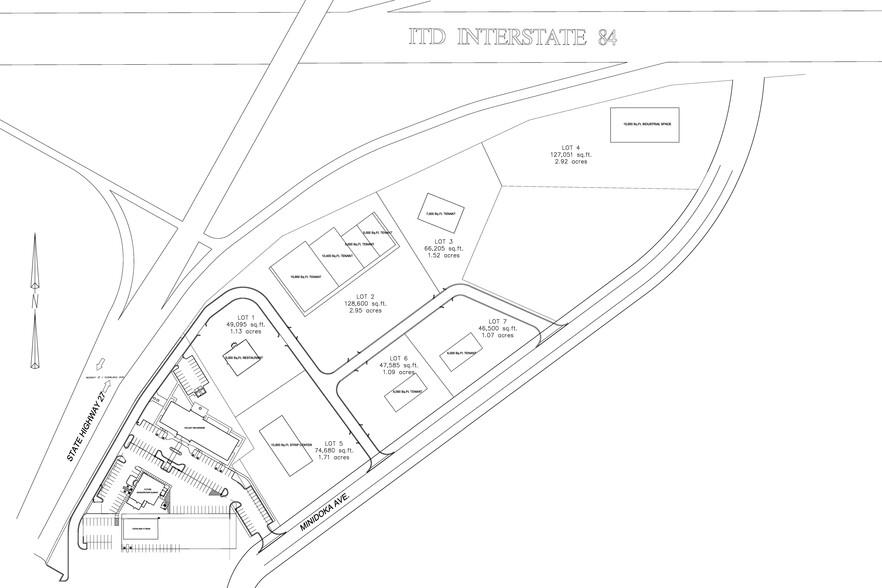 320 Minidoka Ave, Burley, ID for sale - Site Plan - Image 2 of 8