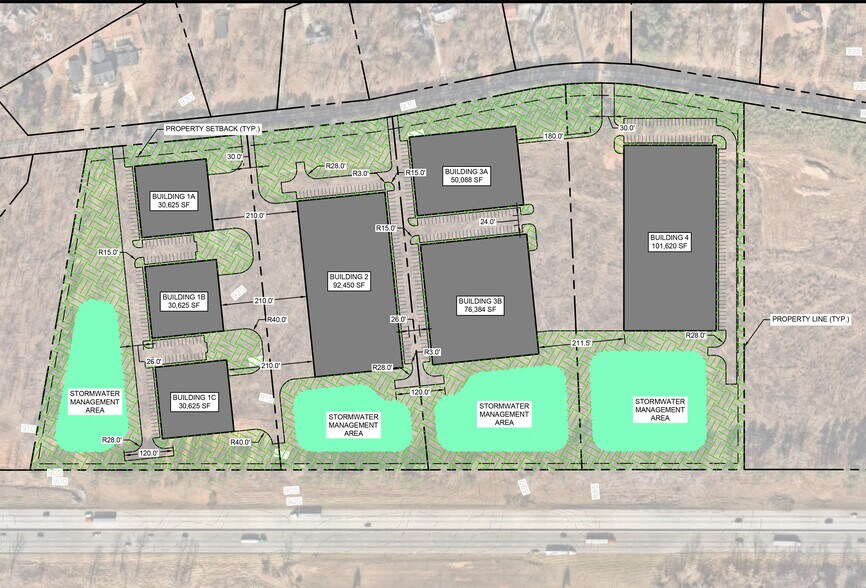 930 Hurricane Creek Rd, Piedmont, SC for lease - Site Plan - Image 3 of 3