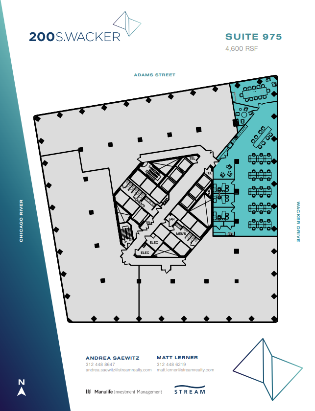 200 S Wacker Dr, Chicago, IL for lease Floor Plan- Image 1 of 1