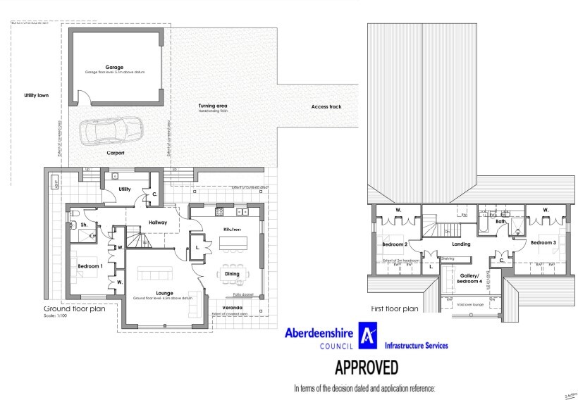 Clova Rd, Huntly for sale - Site Plan - Image 2 of 2