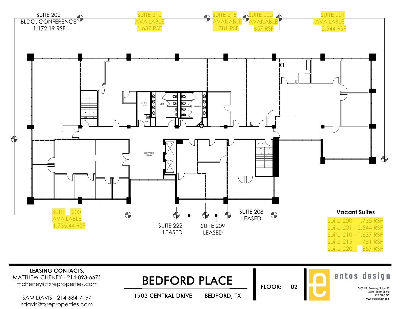1903 Central Dr, Bedford, TX for lease Floor Plan- Image 1 of 1