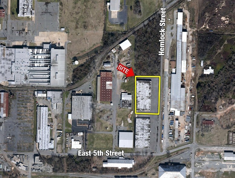 1805 E 5th St, North Little Rock, AR for lease - Aerial - Image 2 of 7