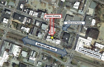 105 E Center St, Mebane, NC - AERIAL  map view