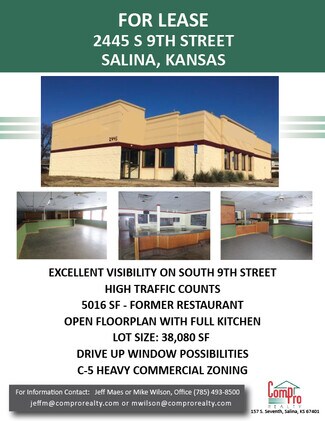 More details for 2445 S 9th St, Salina, KS - Retail for Lease