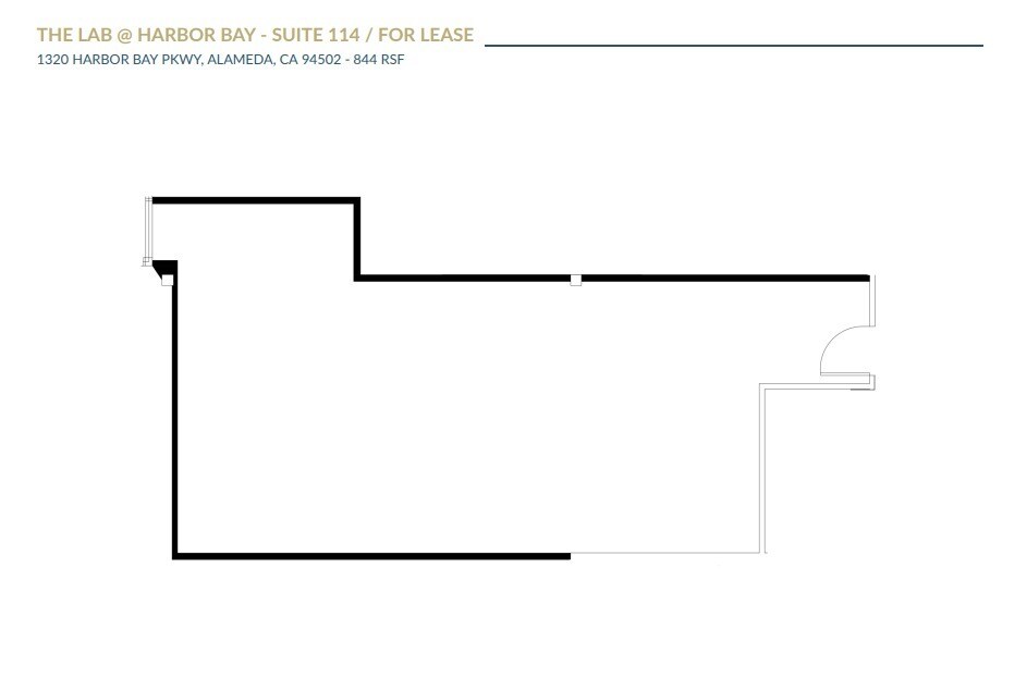 1310-1430 Harbor Bay Pky, Alameda, CA for lease Floor Plan- Image 1 of 1