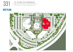 331 E Evelyn Ave, Mountain View, CA for lease Site Plan- Image 1 of 2