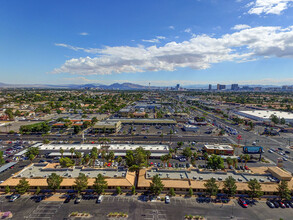 6122-6168 W Sahara Ave, Las Vegas, NV - aerial  map view