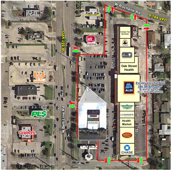 2904-2950 N Belt Line Rd, Irving, TX for sale - Building Photo - Image 1 of 1