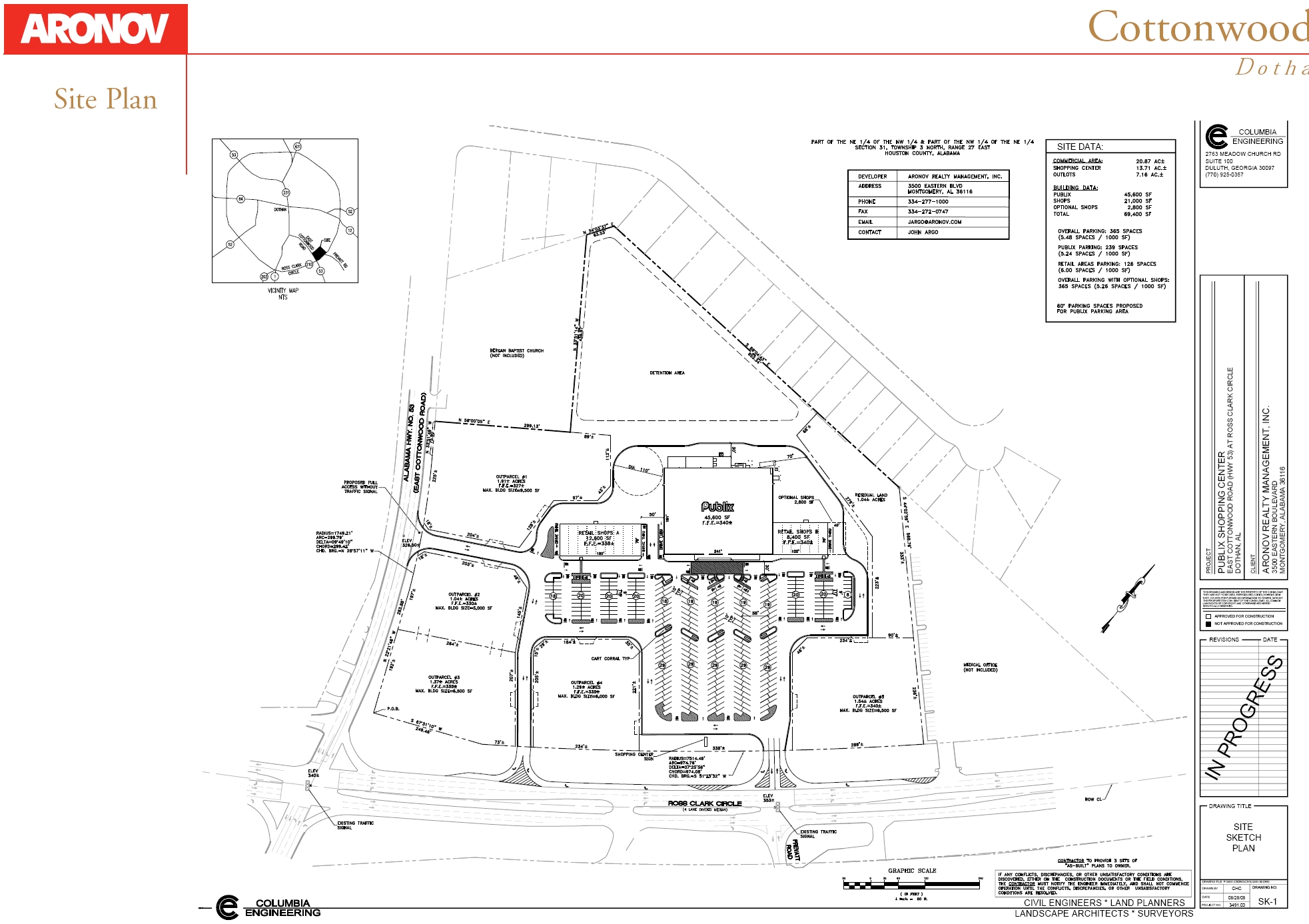 Ross Clark Cir, Dothan, AL for lease Site Plan- Image 1 of 3