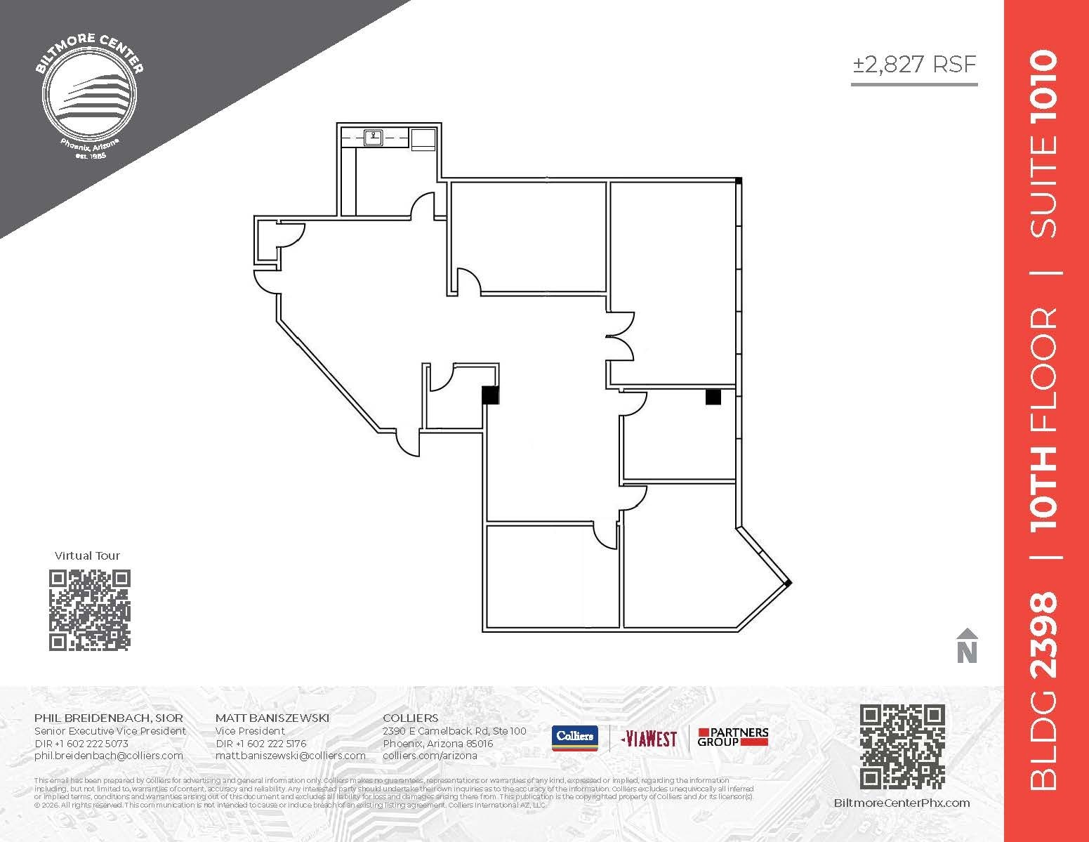 2398 E Camelback Rd, Phoenix, AZ for lease Floor Plan- Image 1 of 1