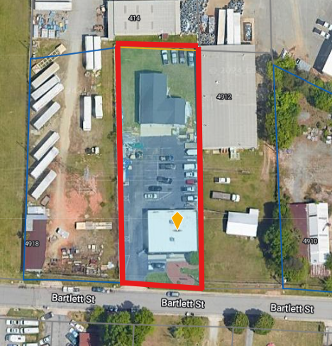 4916 Bartlett St, Greensboro, NC for lease - Aerial - Image 1 of 11