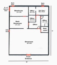 11620 Crooked Lake Blvd NW, Coon Rapids, MN for lease Floor Plan- Image 1 of 5