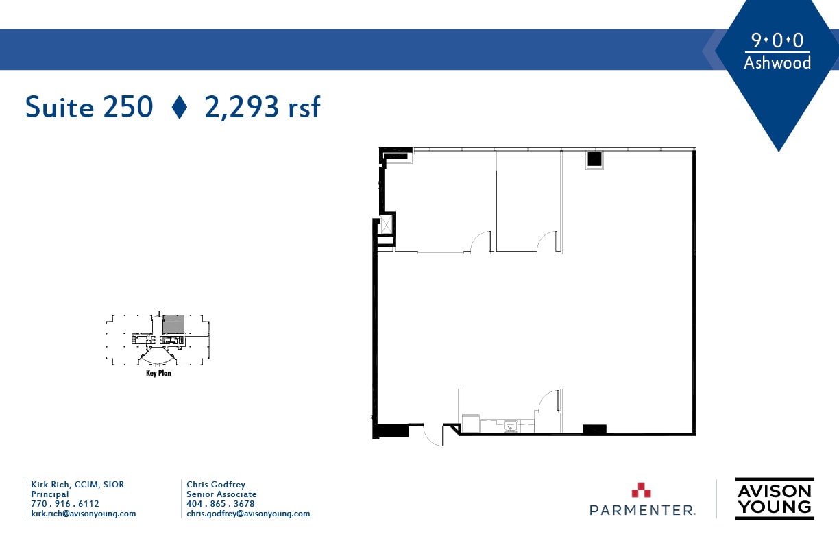 900 Ashwood Pky, Atlanta, GA for lease Floor Plan- Image 1 of 1