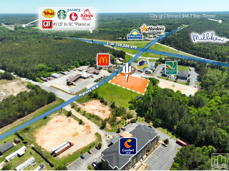 12819 Highway 56, Clinton, SC for lease - Building Photo - Image 1 of 7