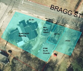 More details for 554 Bragg St, Sanford, NC - Retail for Sale