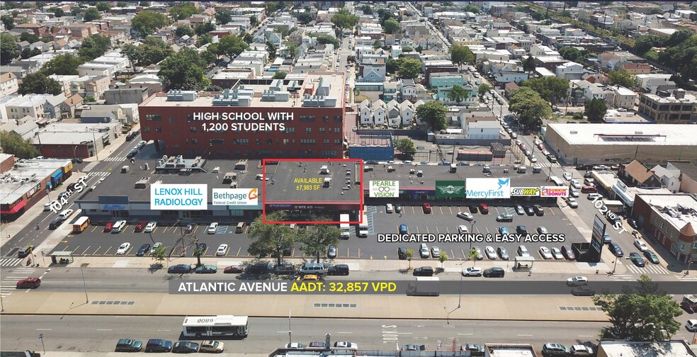 10234 Atlantic Ave, Ozone Park, NY for lease - Building Photo - Image 1 of 7