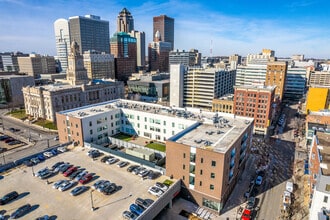 420 Court Ave, Des Moines, IA - AERIAL  map view - Image1
