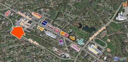 6500 W Main St, Belleville, IL - AERIAL map view