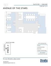 1901 Avenue of the Stars, Los Angeles, CA for lease Floor Plan- Image 1 of 1