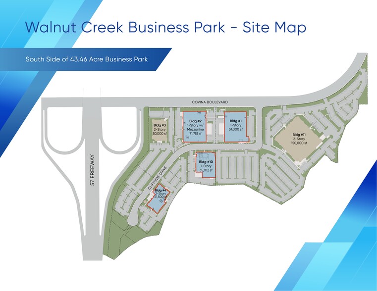 650 Cliffside Dr, San Dimas, CA for lease - Site Plan - Image 2 of 6