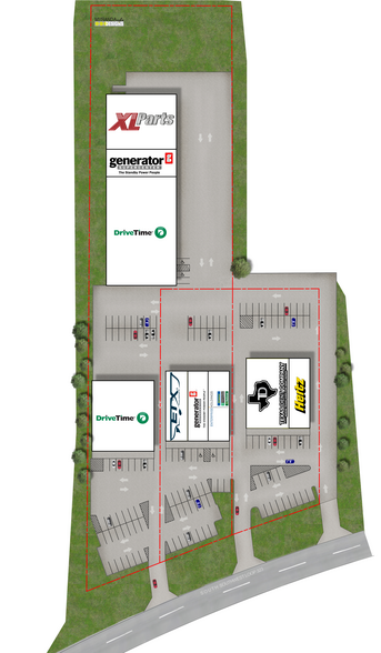 Pinnacle Plaza portfolio of 4 properties for sale on LoopNet.com - Site Plan - Image 2 of 15