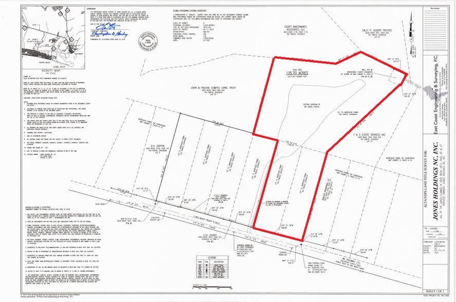 3950 Southport Supply, Southport, NC for sale - Site Plan - Image 2 of 8