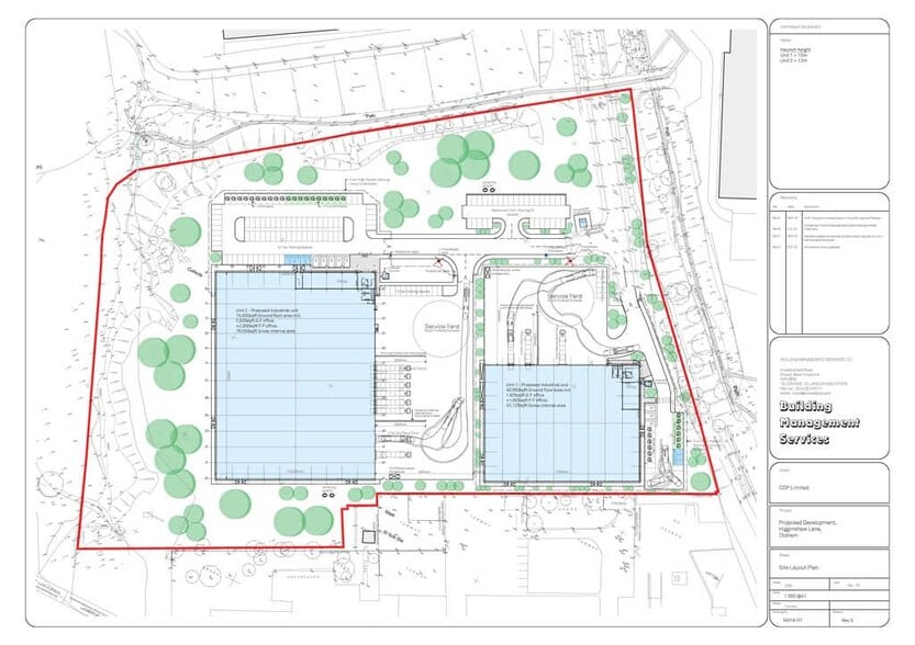 Leonard Way, Oldham for sale - Site Plan - Image 2 of 3