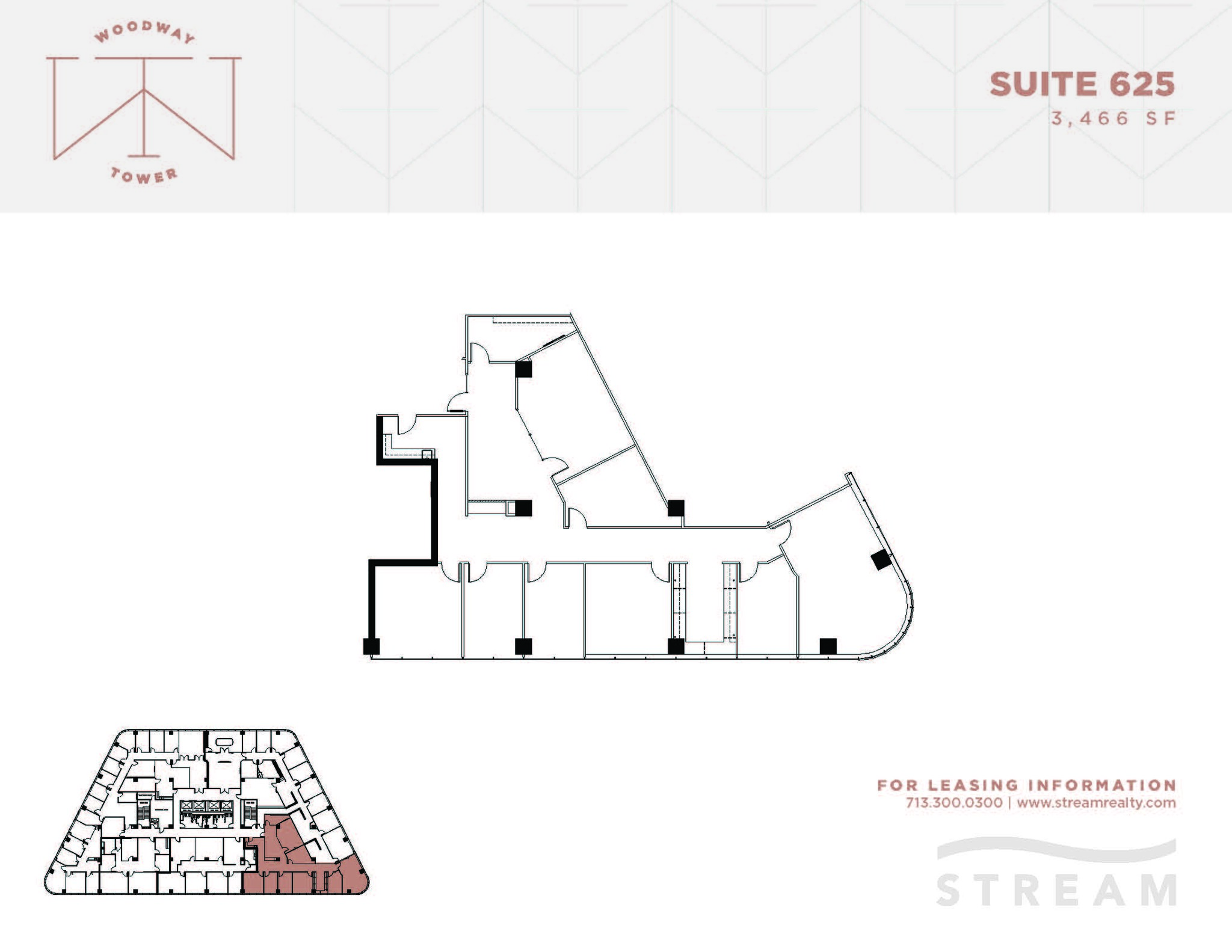 6363 Woodway Dr, Houston, TX for lease Floor Plan- Image 1 of 1