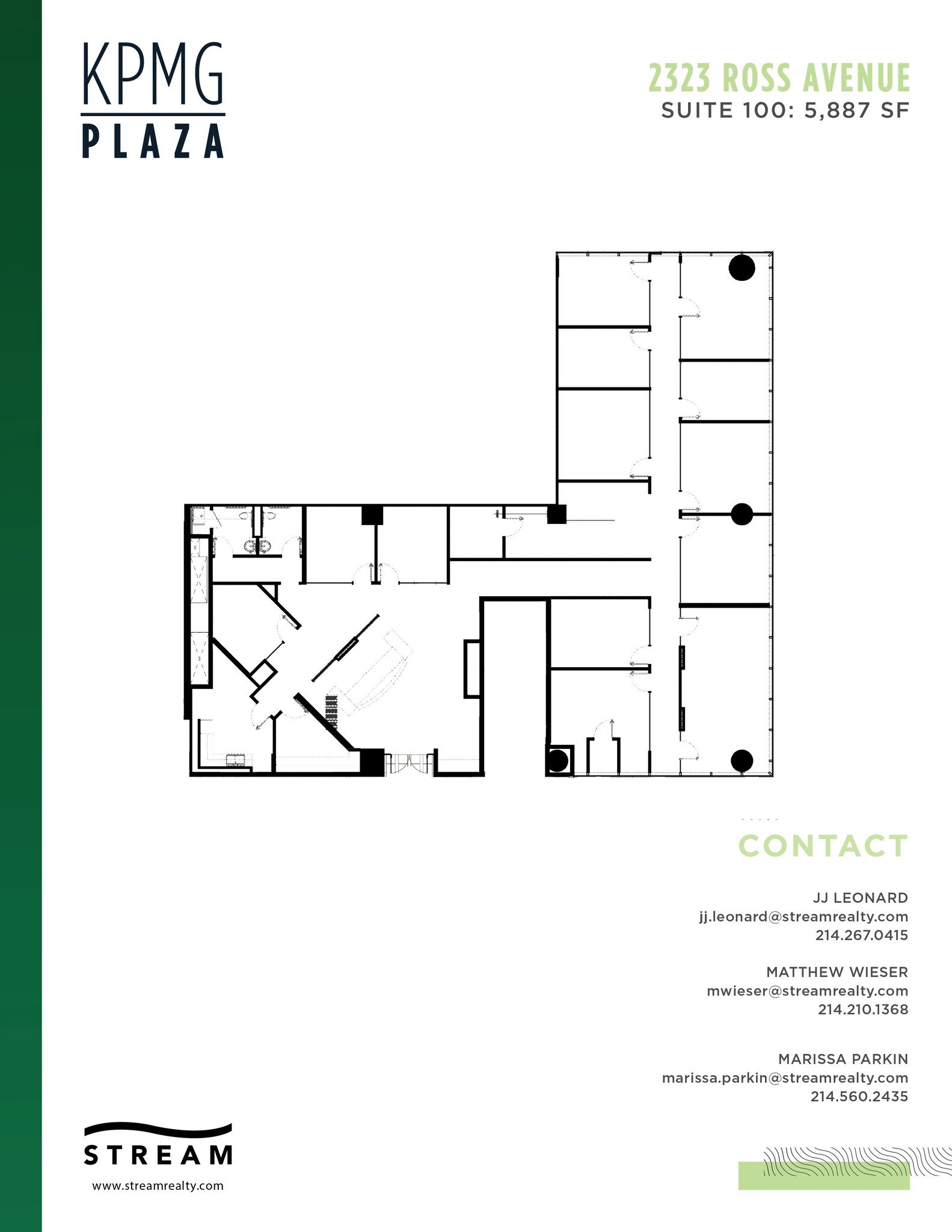 2323 Ross Ave, Dallas, TX for lease Floor Plan- Image 1 of 1