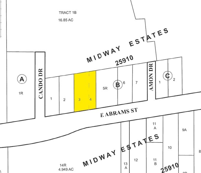 2921 E Abram St, Arlington, TX for sale - Plat Map - Image 2 of 28