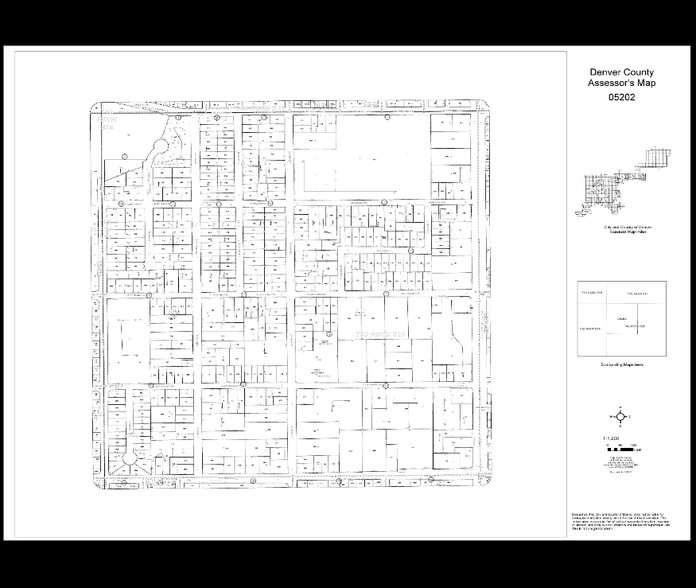 3031 W Florida Ave, Denver, CO for sale - Plat Map - Image 2 of 2