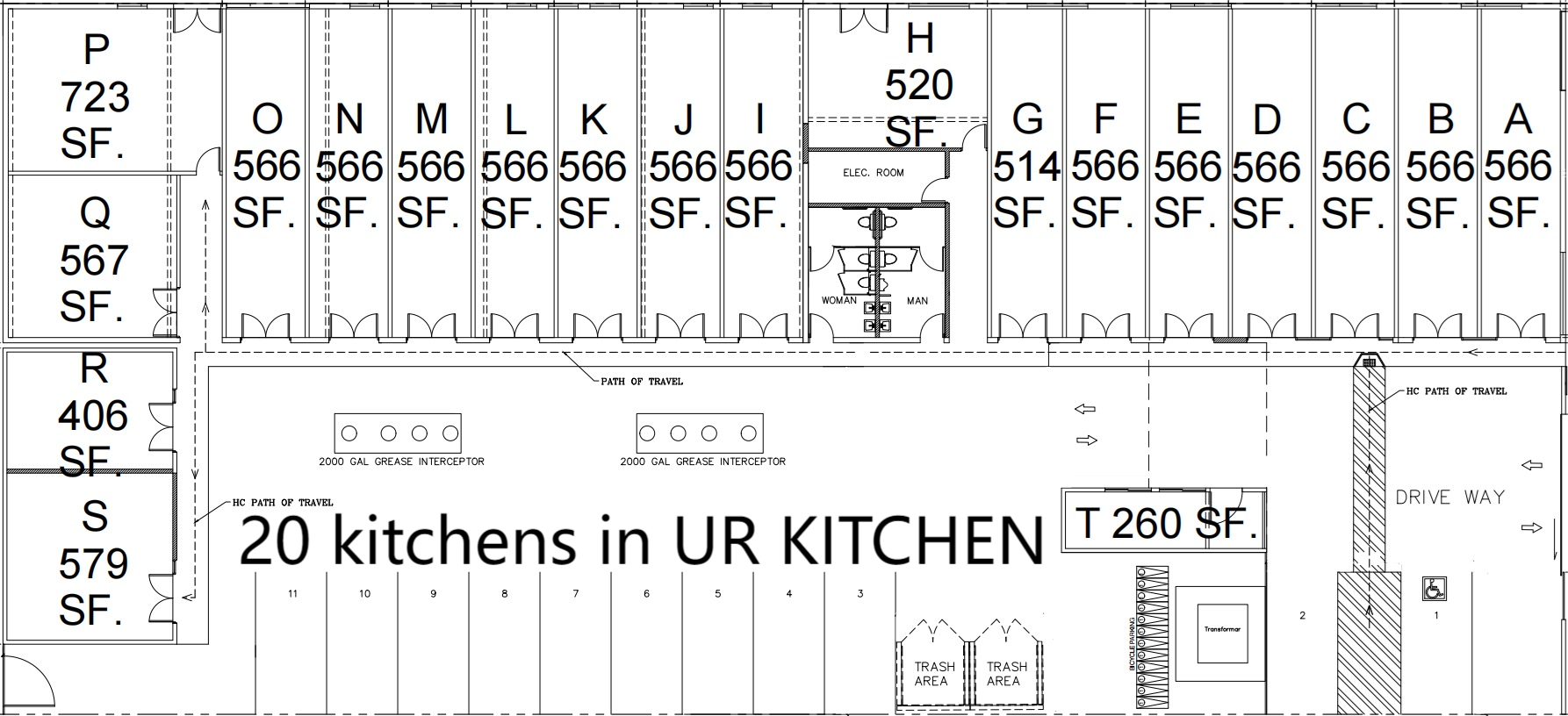 222 E 10th St, Long Beach, CA for lease Site Plan- Image 1 of 3