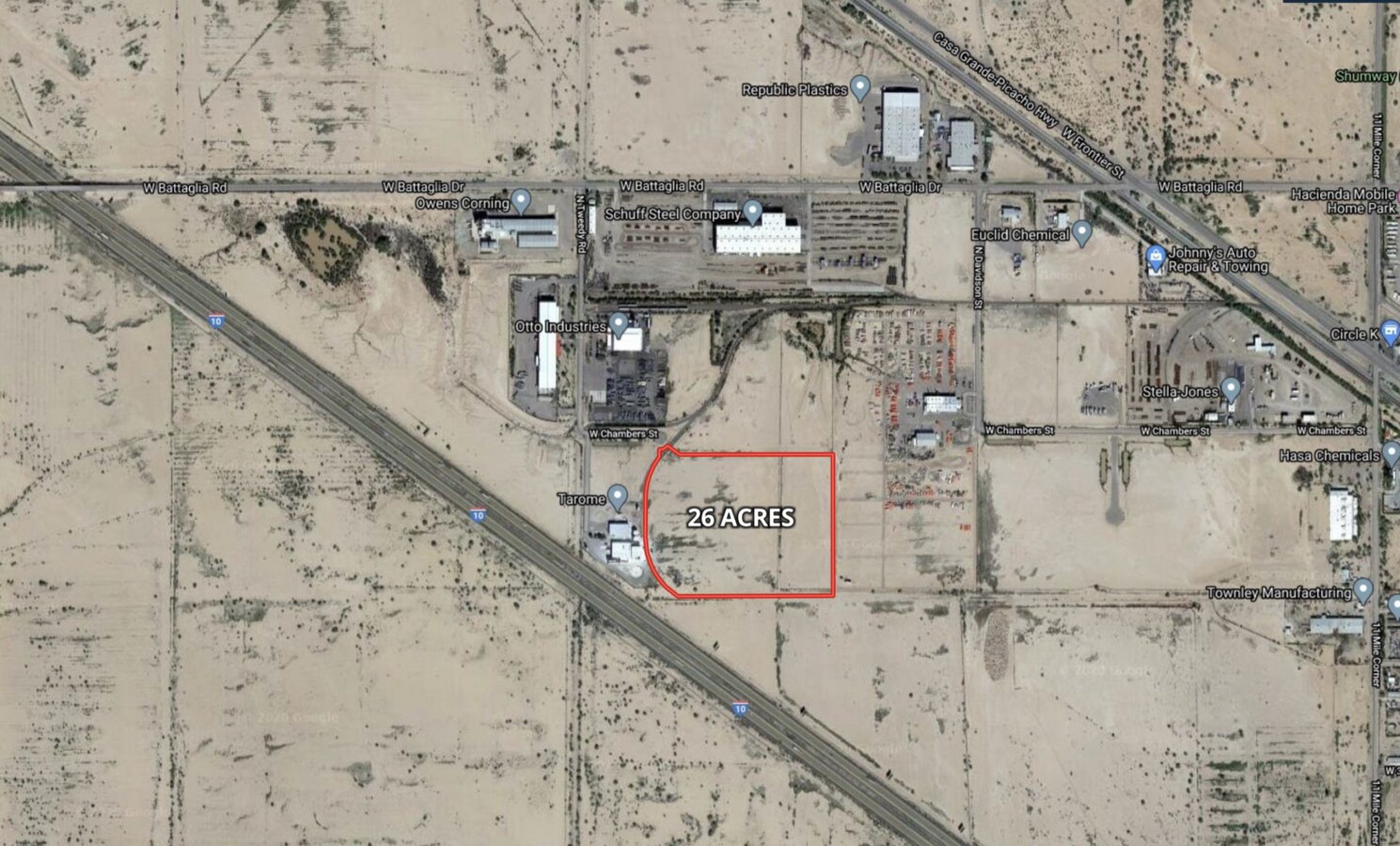 SE I10 & Battaglia Dr, Eloy, AZ 85231