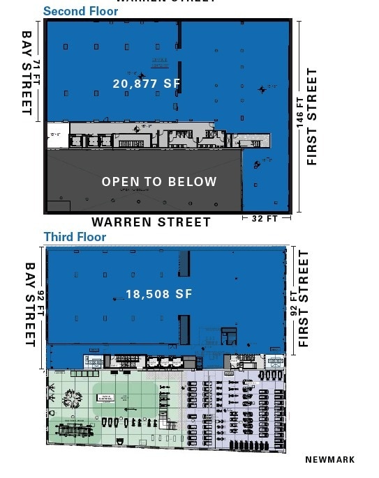 130 Bay St, Jersey City, NJ for lease Floor Plan- Image 1 of 2