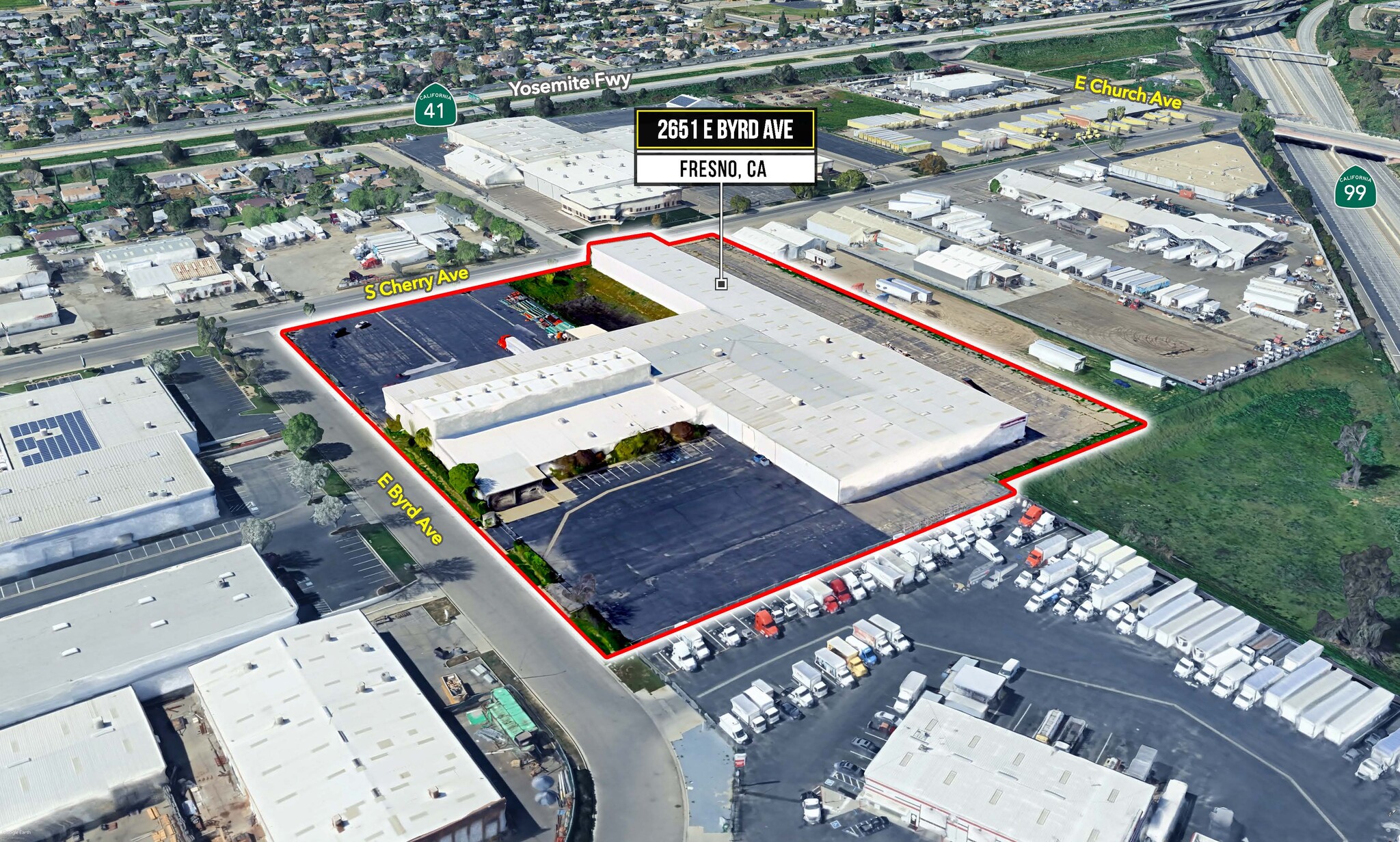 2651 E Byrd Ave, Fresno, CA for lease Building Photo- Image 1 of 3